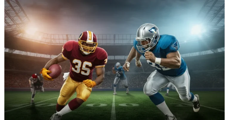 Washington Commanders vs Detroit Lions Match Player Stats