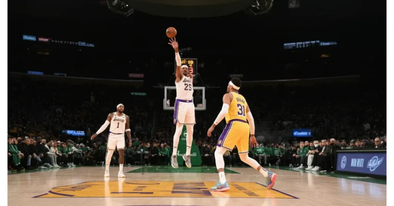 Lakers vs Boston Celtics Match Player Stats