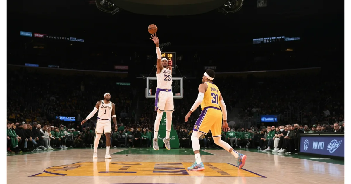 Lakers vs Boston Celtics Match Player Stats