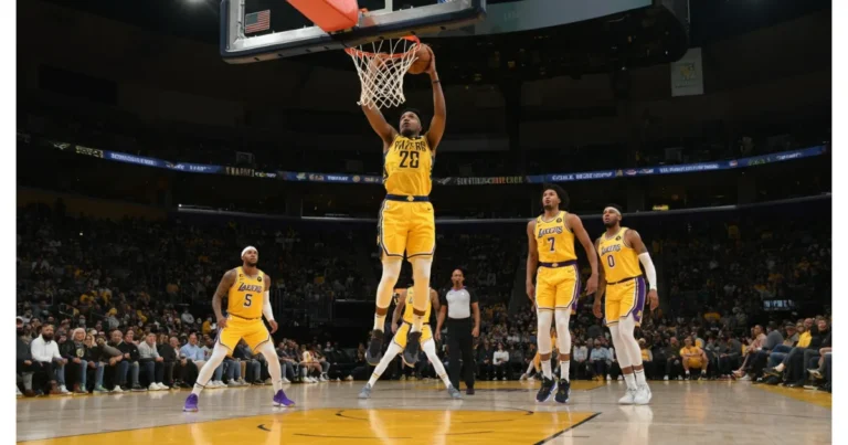 Pacers vs Lakers Match Player Stats