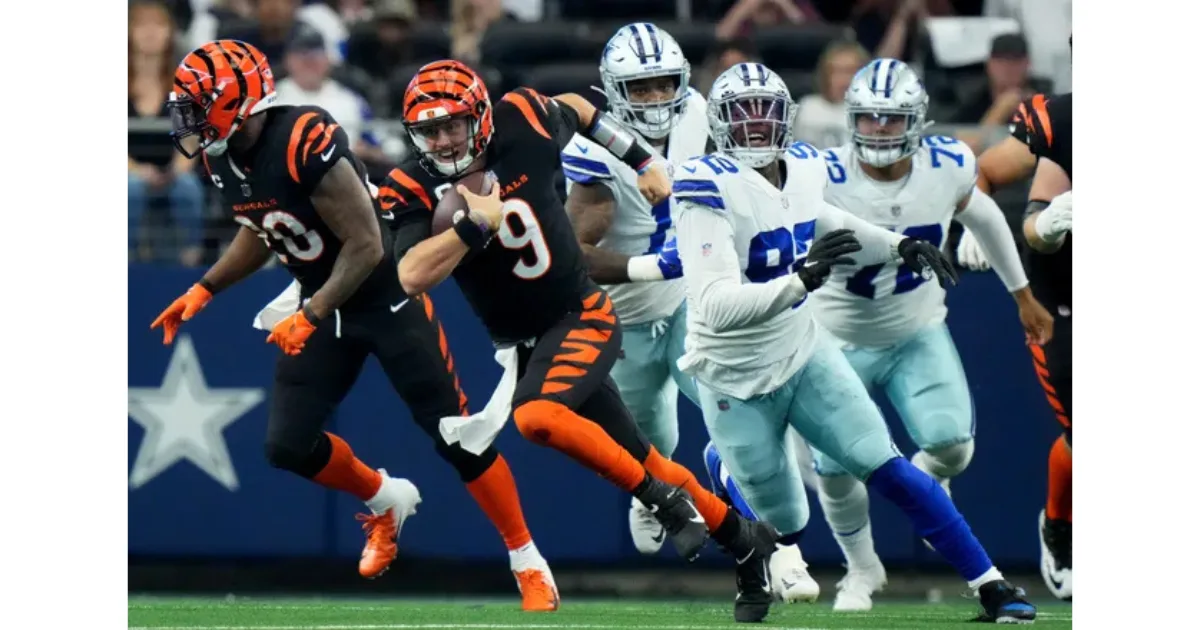 Bengals vs Dallas Cowboys Match Player Stats