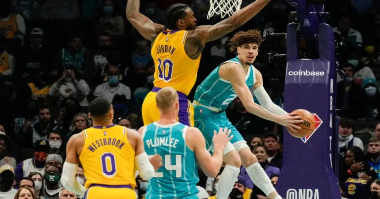 Charlotte Hornets vs Lakers Match Player Stats