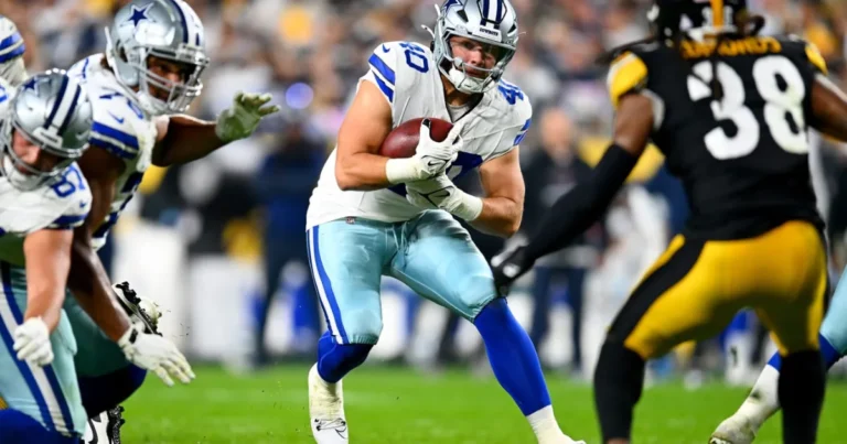 Dallas Cowboys vs Steelers Match Player Stats