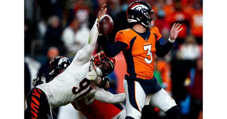 Denver Broncos vs Bengals Match Player Stats