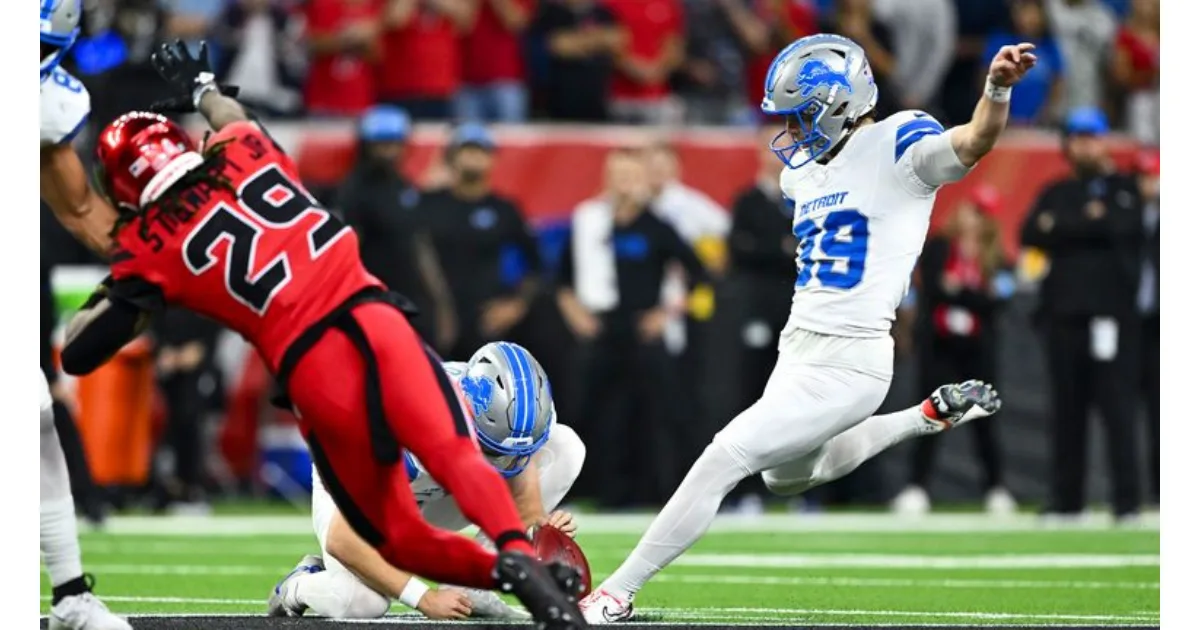 Detroit Lions vs Houston Texans Match Player Stats