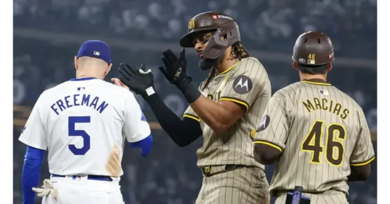 Dodgers vs Padres Match Player Stats