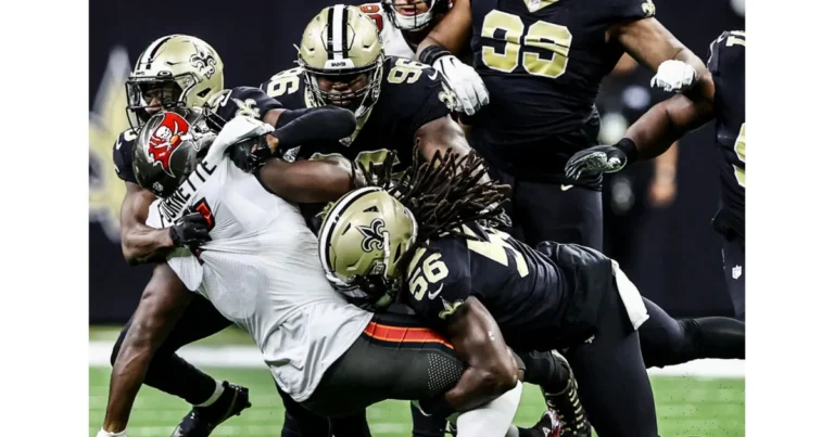 Tampa Bay Buccaneers vs New Orleans Saints Match Player Stats