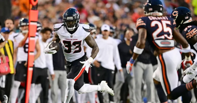 Chicago Bears vs Houston Texans Match Player Stats