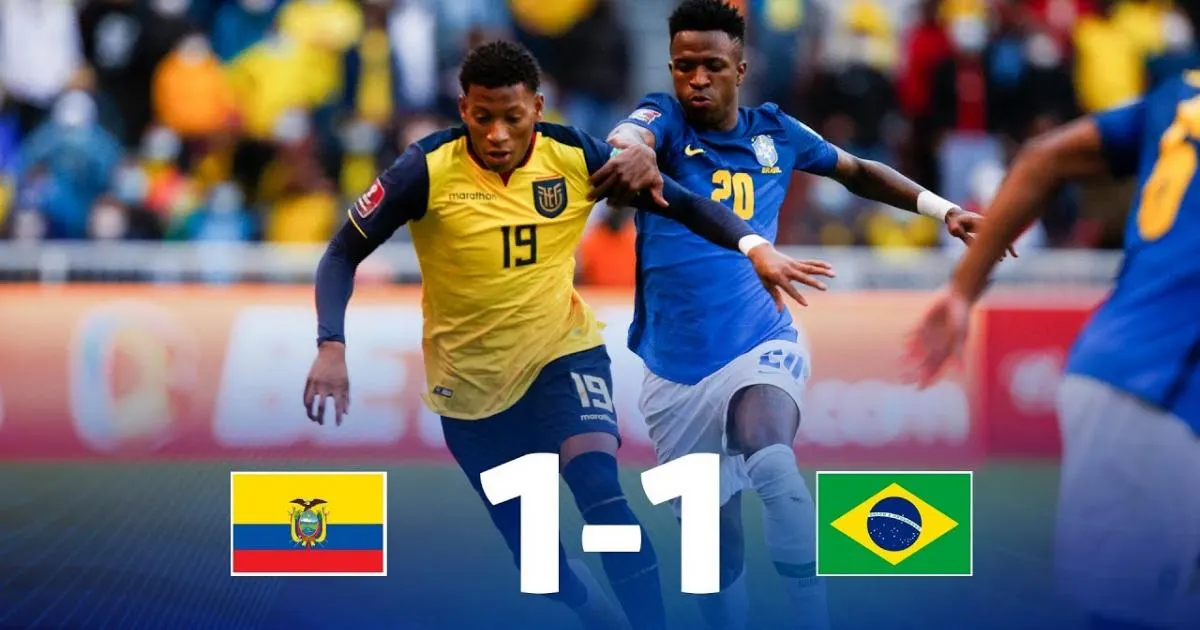 ecuador national football team vs brazil national football team matches
