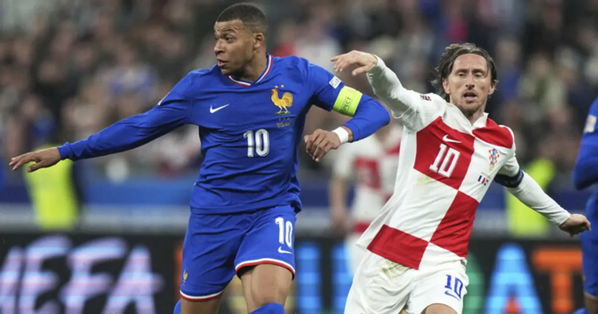 france national football team vs croatia national football team matches