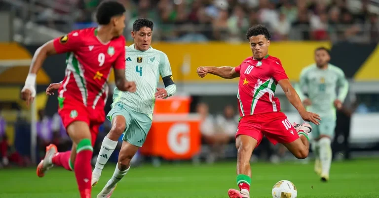 suriname national football team vs mexico national football team matches