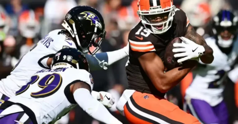 Cleveland Browns vs Baltimore Ravens Match Player Stats